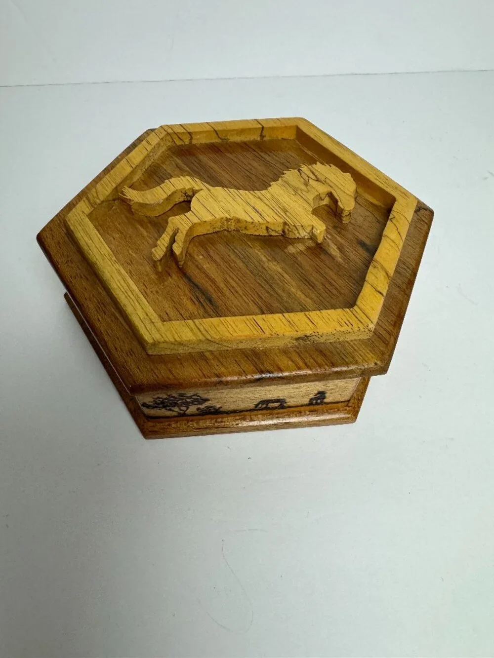 Handmade Wooden Storage Box 